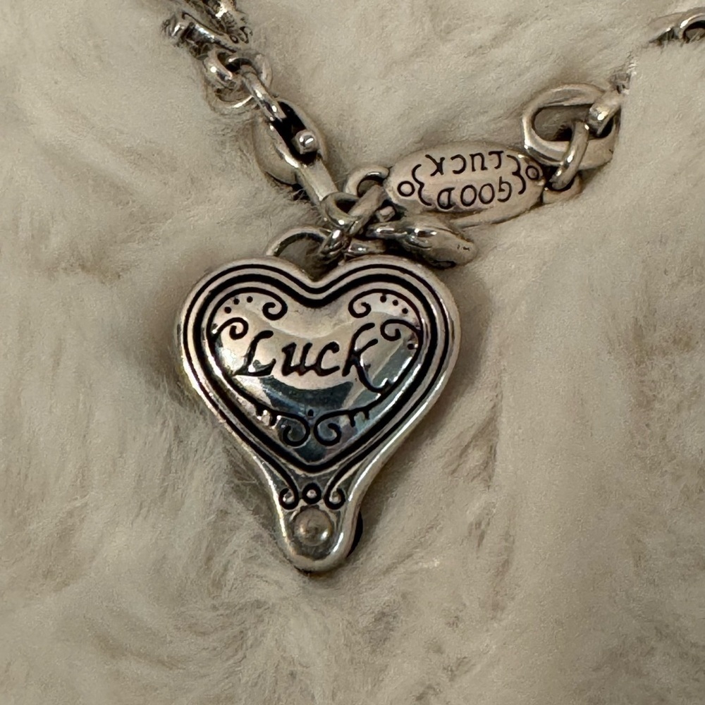 BRIGHTON Lucky Clover Bracelet Ladybug Horse Shoe Shooting Star Good Luck New - Picture 16 of 17